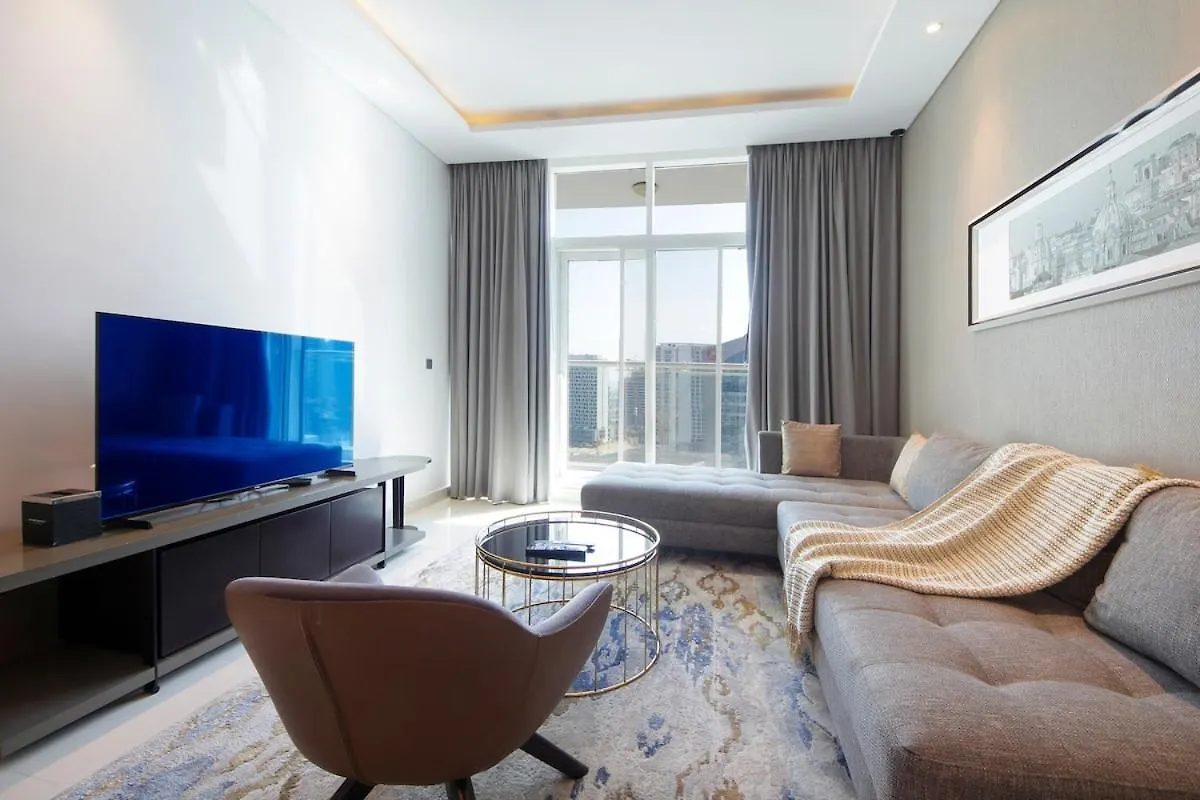 Exclusive 2Br Damac Prive With Balcony & Canal View Ντουμπάι Διαμέρισμα